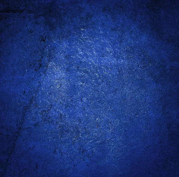 Grunge sfondo della parete vernice blu scuro o texture — Foto Stock