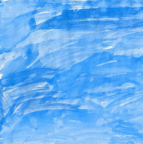 Fondo azul acuarela abstracta —  Fotos de Stock