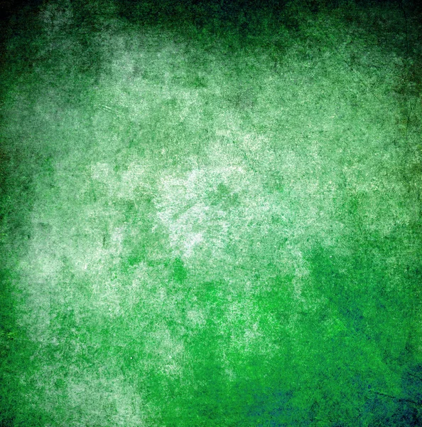 Fondo o textura de la pared de pintura grunge verde —  Fotos de Stock