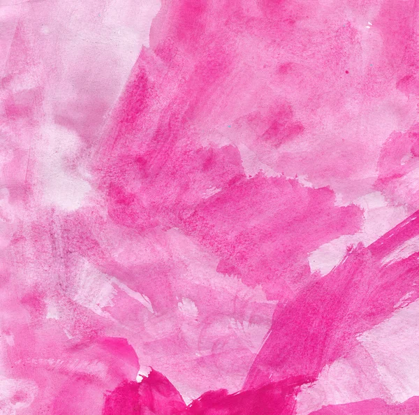 Rosa abstrakte Aquarell Hintergrund — Stockfoto