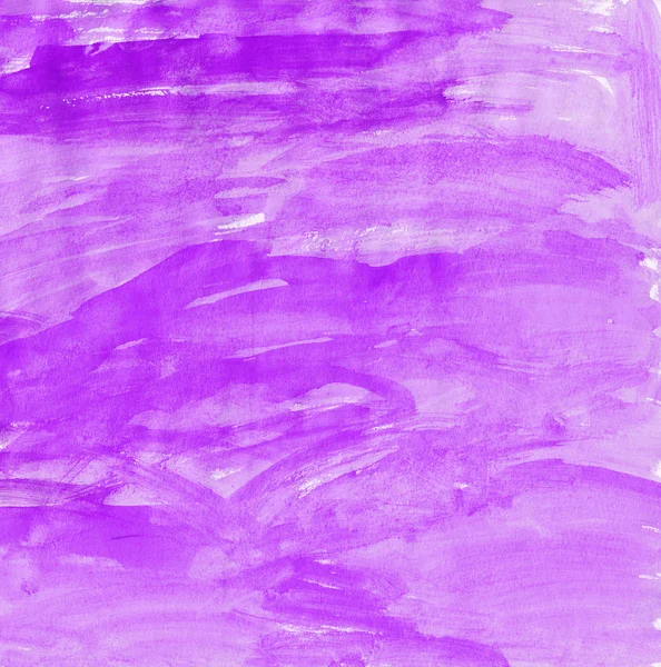紫の抽象的な水彩画の背景 — ストック写真