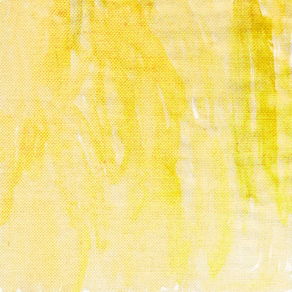 Fondo de textura de lienzo amarillo — Foto de Stock