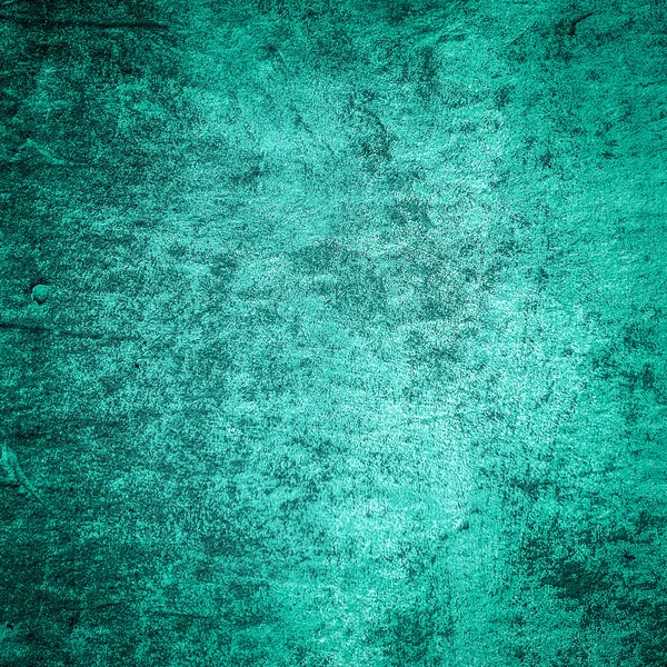Turquoise grunge background or texture — Stock Photo, Image