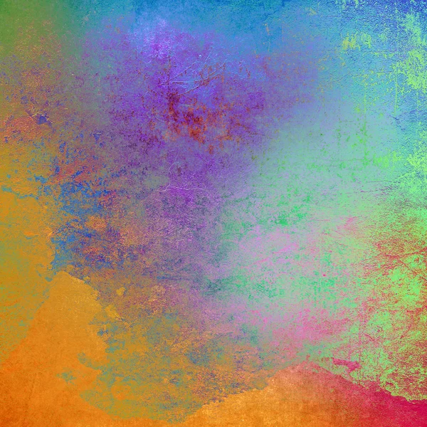 Multicolorido grunge pintura parede fundo ou textura — Fotografia de Stock