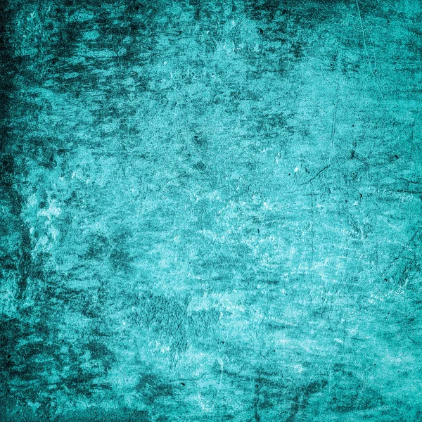 Cyan grunge background or texture — Stock Photo, Image