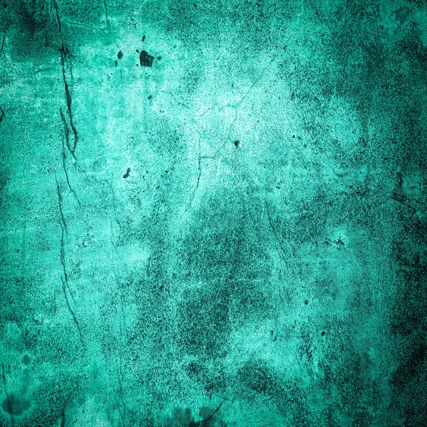 Fond ou texture grunge turquoise — Photo