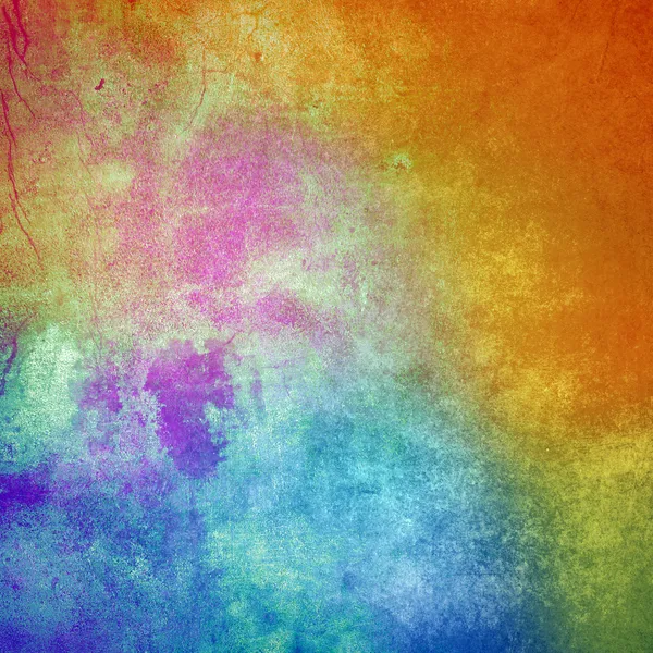 Fondo o textura de pared de pintura grunge multicolor — Foto de Stock