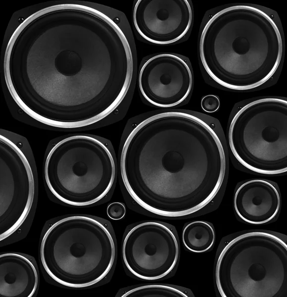 Speakers abstract background — Stock Photo, Image