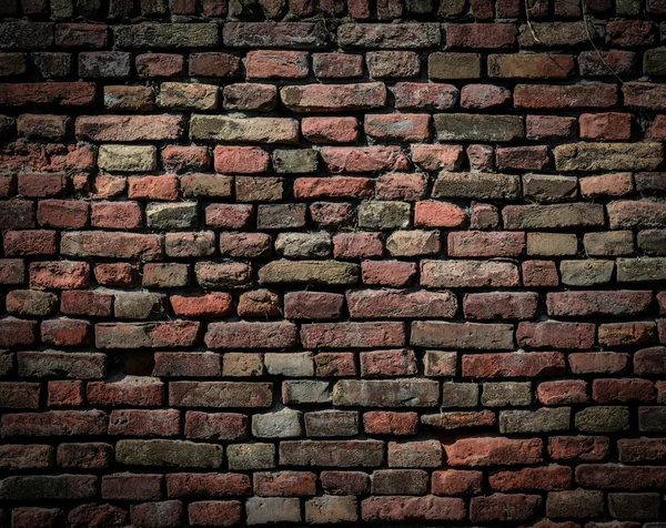 Perfetto grunge muro di mattoni sfondo — Foto Stock