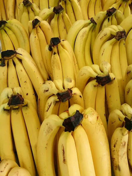 Tło świeżych bananów — Zdjęcie stockowe