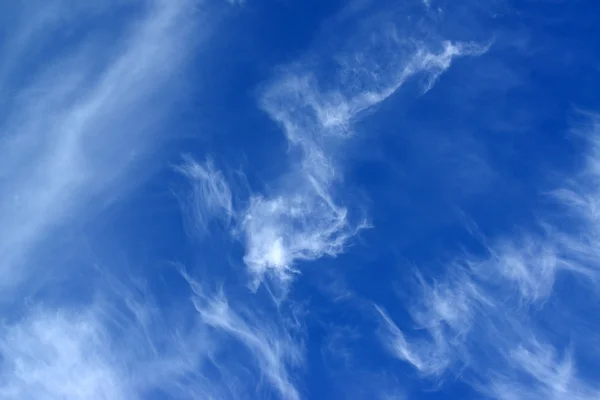 Nuages bleus fond — Photo