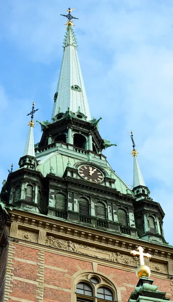 Klara kathedraal in stockholm Zweden — Stockfoto