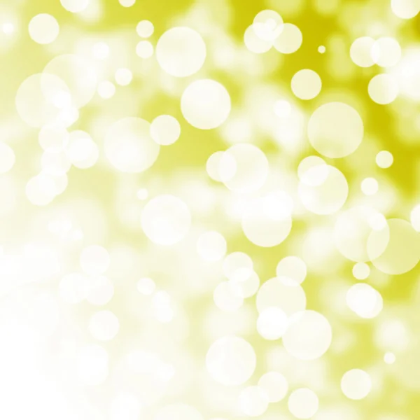 Abstrato fundo amarelo bokeh — Fotografia de Stock