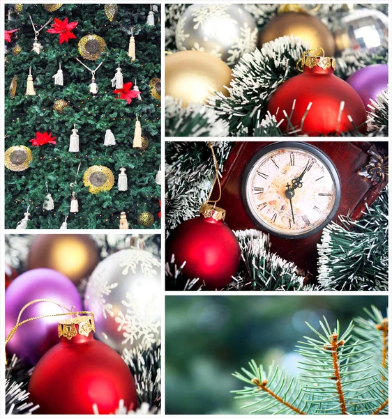 Christmas collage — Stock Photo, Image