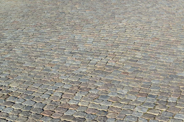 Texture of cobblestone road — Stock Photo, Image