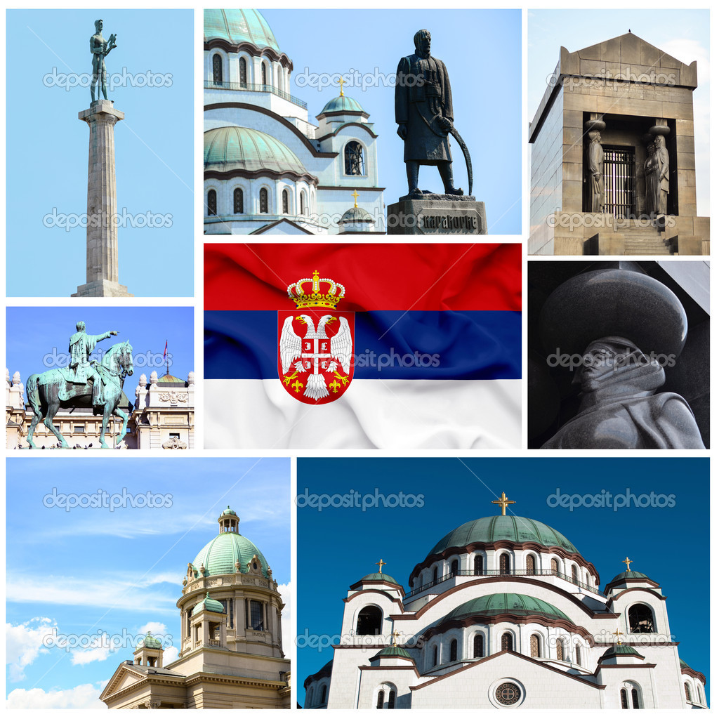 Serbia collage