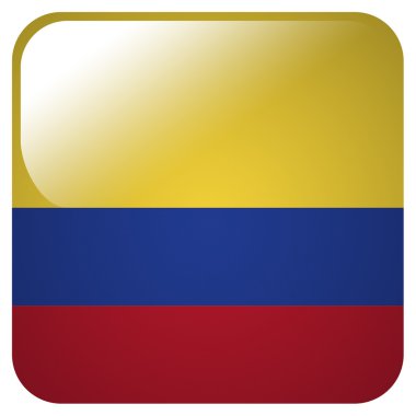 columbia bayrağı ile parlak simgesi