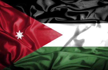 Jordan dalgalanan bayrak