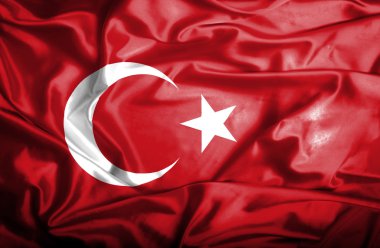 Türkiye dalgalanan bayrak