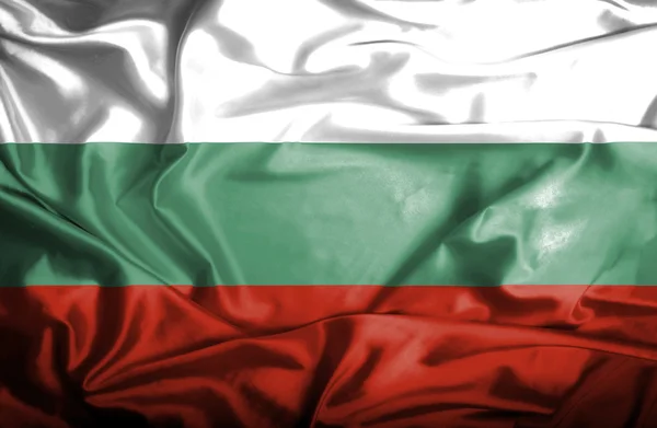 Bulgaria waving flag — Stock Photo, Image