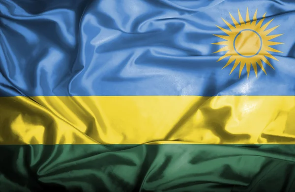 ルワンダの旗 — ストック写真