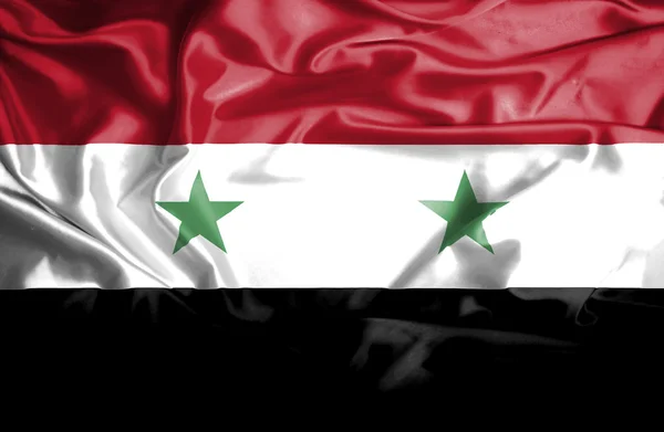 ธงชาติซีเรีย — ภาพถ่ายสต็อก