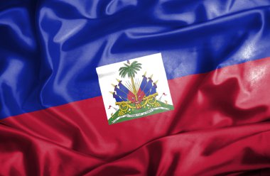 Haiti dalgalanan bayrak