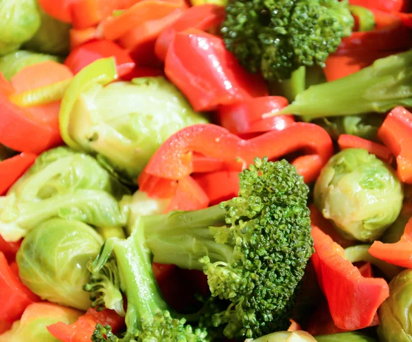 Verduras frescas cocidas — Foto de Stock