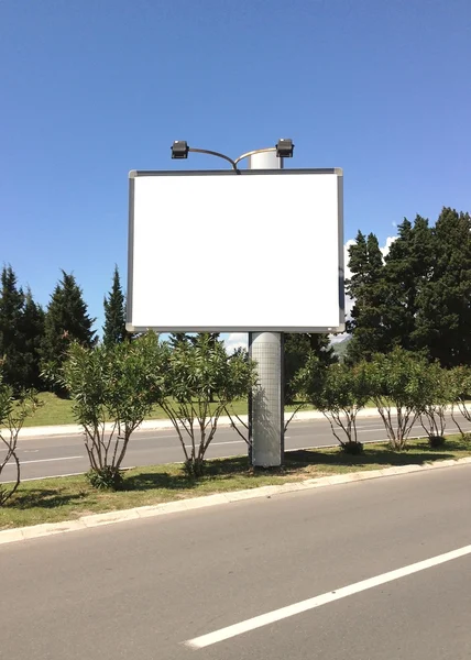 Sokağı'nda billboard — Stok fotoğraf