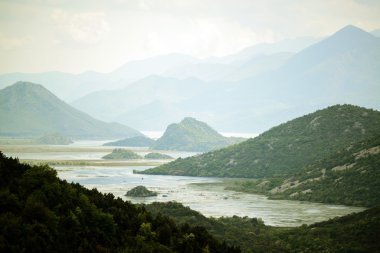 rijeka crnojevica - İşkodra Gölü nationa parkl mo muhteşem manzarası