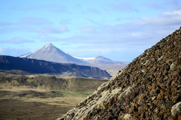 アイスランドの火山 ladnscape — ストック写真