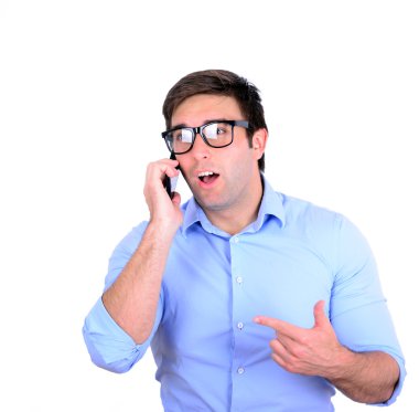 cep telefonundan konuşuyor iş yürütme