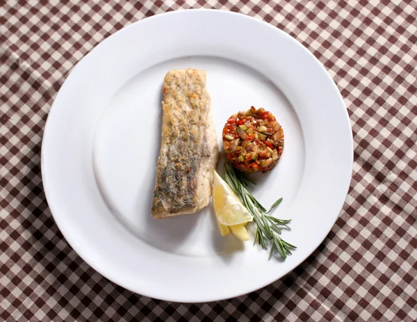 Salmone alla griglia — Foto Stock