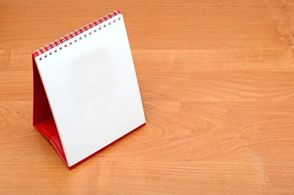 Calendario de escritorio en blanco — Foto de Stock