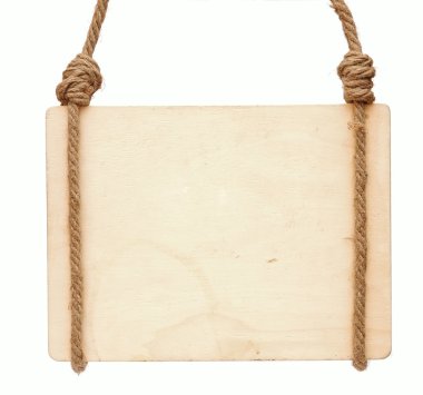 boş ahşap tabela ile üzerine beyaz izole metin için yer