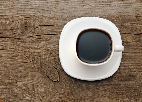 Coffee on old table — Stock Photo, Image