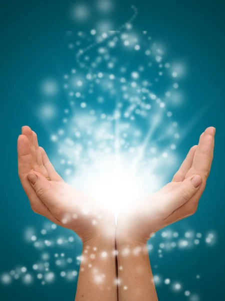 tutuşup ile parlayan ışıklar açık