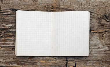 boş Not Defteri'ni grunge Wood