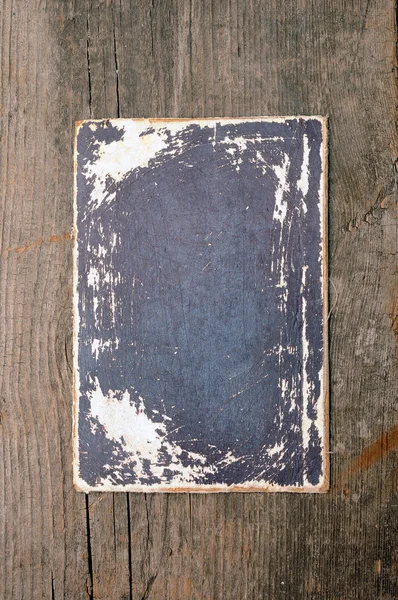 Old papers on a wooden table — Stock Photo, Image