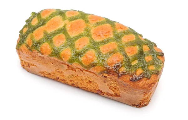 Słodki chleb na białym tle — Zdjęcie stockowe