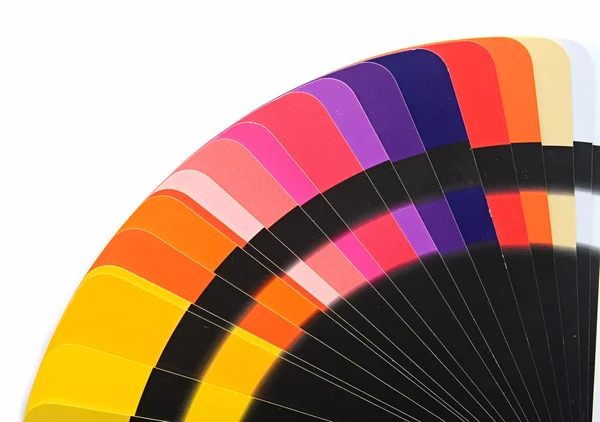 Cor espectro paleta fundo — Fotografia de Stock