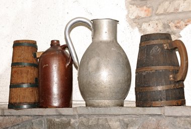 Vintage çanak çömlek