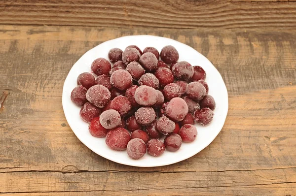 Cereza congelada — Foto de Stock