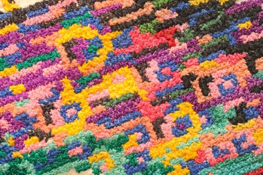 Renkli kumaş arkaplanı