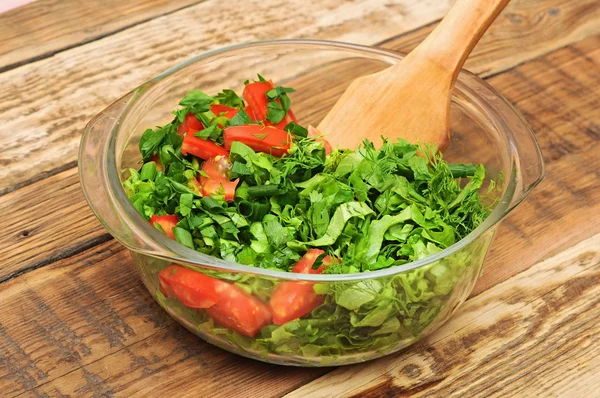 Fresh vegetable salad — Stock Photo, Image