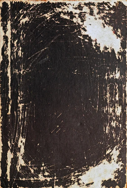 Текстурированный окрашенный грубый винтажный бумажный гранж фон — стоковое фото