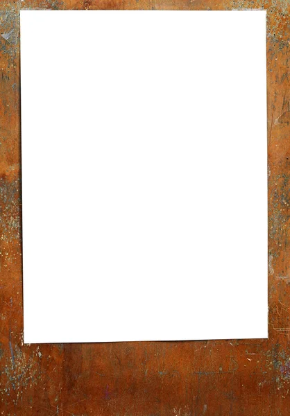 Bir not kağıdına ahşap arka plan — Stok fotoğraf