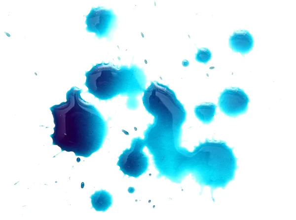 Ink splashes — Stock Photo, Image