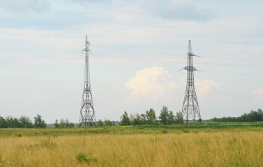 Elektrik yüksek gerilim metal direk