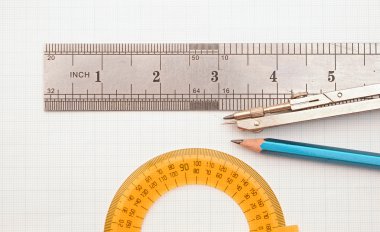 grafik kağıt üzerinde Office Araçları